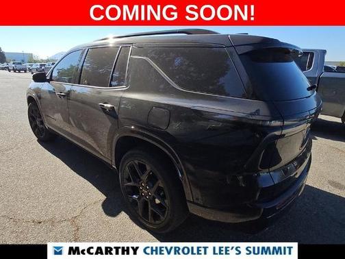 Black Metallic 2024 Chevrolet Traverse RS
