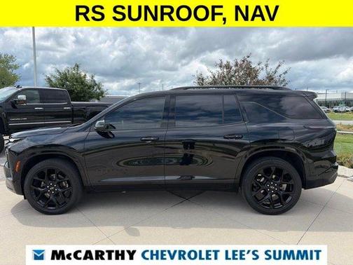 Black Metallic 2024 Chevrolet Traverse RS