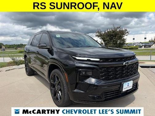 Black Metallic 2024 Chevrolet Traverse RS