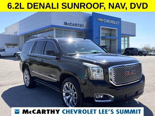 Onyx Black 2015 GMC Yukon Denali