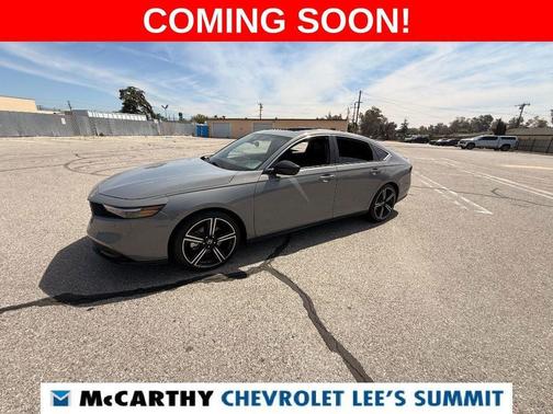 Urban Gray Pearl 2024 Honda Accord Hybrid Sport