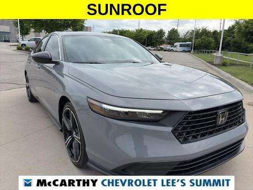 Urban Gray Pearl 2024 Honda Accord Hybrid Sport