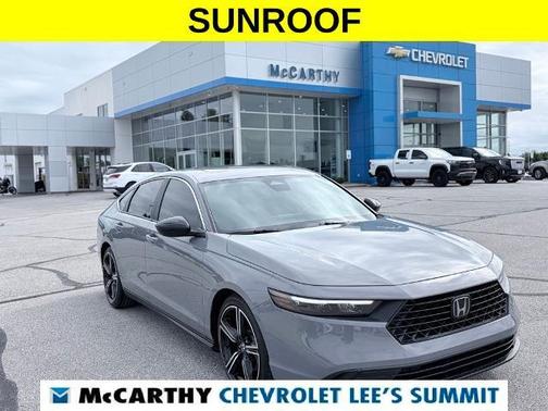 Urban Gray Pearl 2024 Honda Accord Hybrid Sport