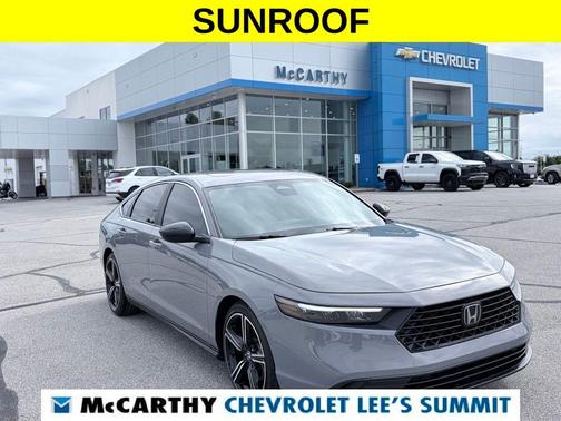 Urban Gray Pearl 2024 Honda Accord Hybrid Sport
