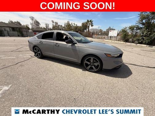 Urban Gray Pearl 2024 Honda Accord Hybrid Sport