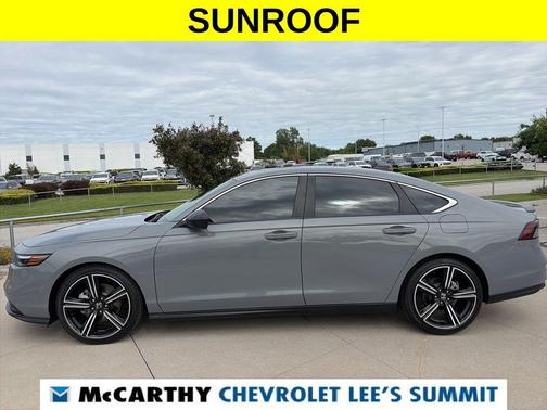 Urban Gray Pearl 2024 Honda Accord Hybrid Sport
