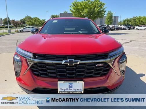 Red 2026 Chevrolet Trax 2RS
