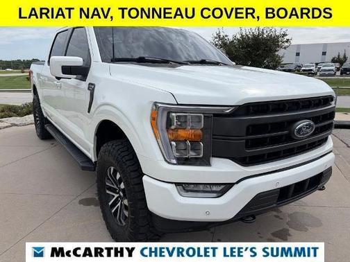 White Metallic 2022 Ford F-150 Lariat
