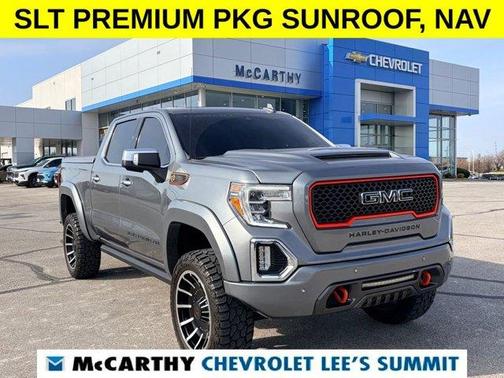 Satin Steel Metallic 2021 GMC Sierra 1500 SLT
