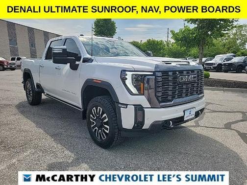 White Frost 2024 GMC Sierra 2500 Denali Ultimate