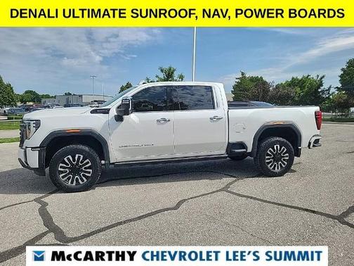 White Frost 2024 GMC Sierra 2500 Denali Ultimate