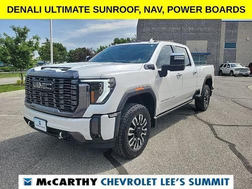 White Frost 2024 GMC Sierra 2500 Denali Ultimate