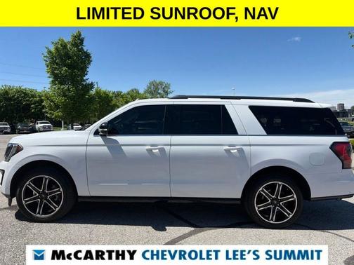 Oxford White 2019 Ford Expedition Max Limited