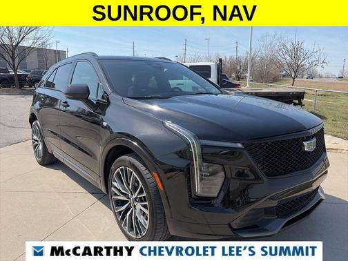 Stellar Black Metallic 2024 Cadillac XT4 Sport
