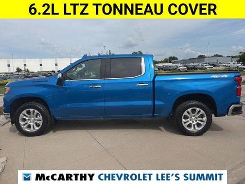 Glacier Blue Metallic 2024 Chevrolet Silverado 1500 LTZ
