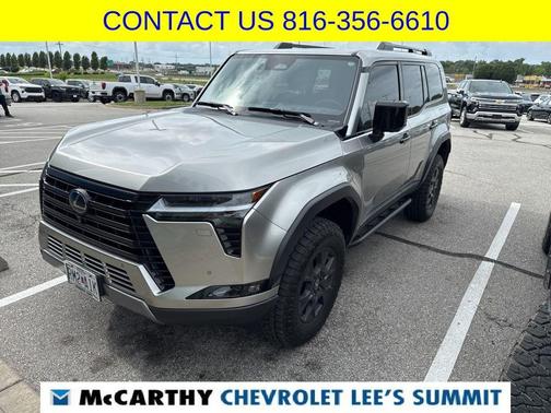 Silver 2025 Lexus GX 550 550 OVERTRAIL+