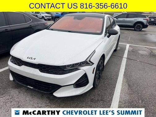 Glacial White Pearl 2023 Kia K5 GT-Line