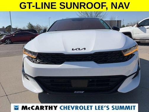 Glacial White Pearl 2023 Kia K5 GT-Line