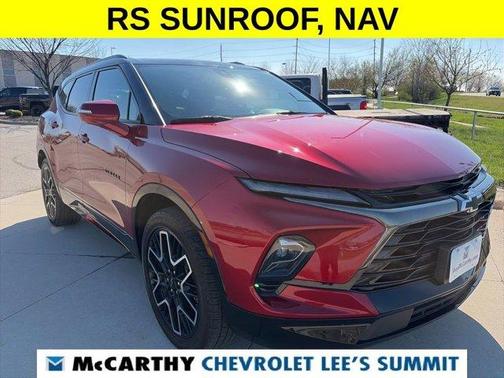 Radiant Red 2025 Chevrolet Blazer RS