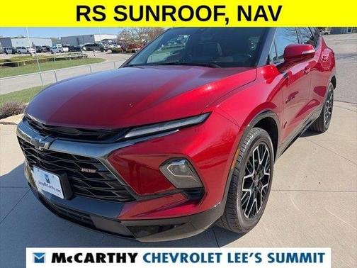 Radiant Red 2025 Chevrolet Blazer RS
