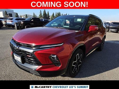 Radiant Red 2025 Chevrolet Blazer RS