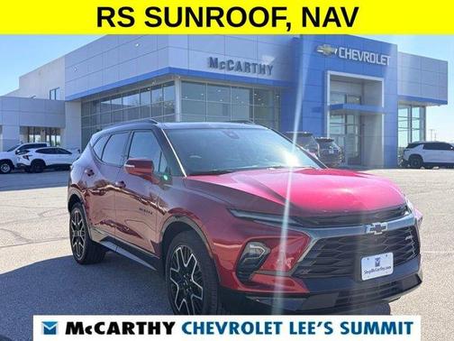 Radiant Red 2025 Chevrolet Blazer RS