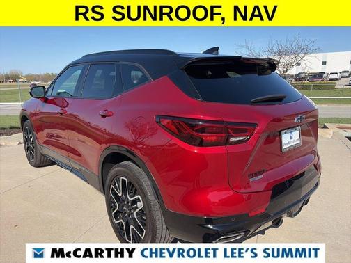 Radiant Red 2025 Chevrolet Blazer RS