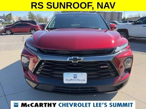 Radiant Red 2025 Chevrolet Blazer RS