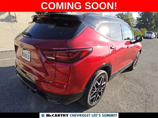 Radiant Red 2025 Chevrolet Blazer RS