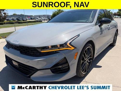 Gray 2024 Kia K5 GT