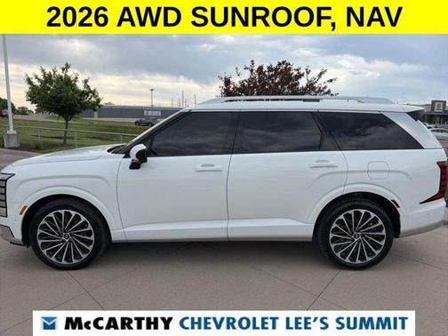 White Pearl 2026 Hyundai PALISADE Calligraphy