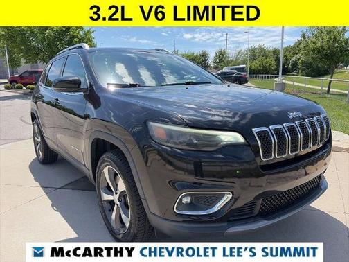Diamond Black 2019 Jeep Cherokee Limited