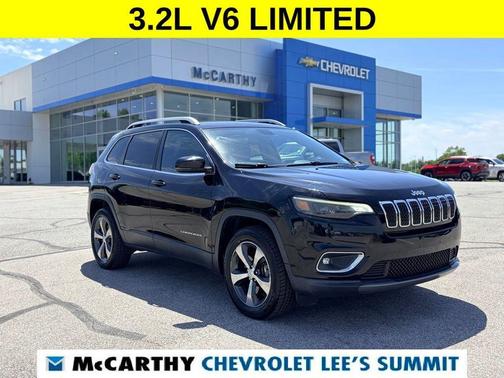 Diamond Black 2019 Jeep Cherokee Limited