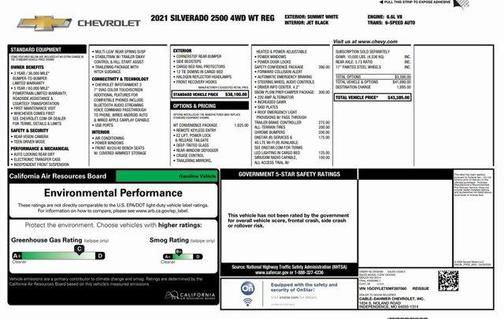 2021 Chevrolet Silverado 2500 WT