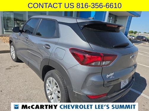 Steel Metallic 2021 Chevrolet Trailblazer LS