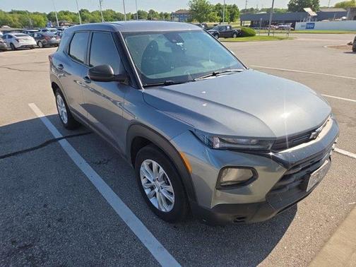 Steel Metallic 2021 Chevrolet Trailblazer LS