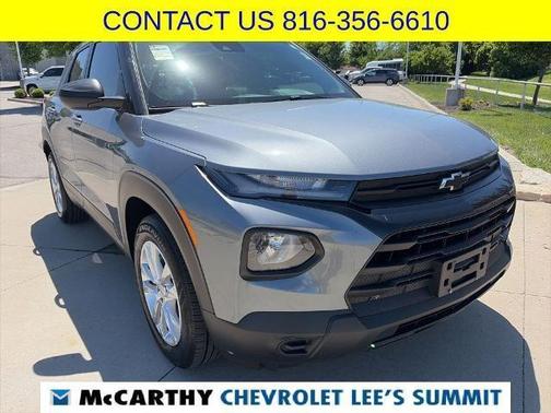 Steel Metallic 2021 Chevrolet Trailblazer LS