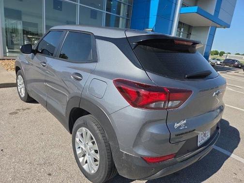 Steel Metallic 2021 Chevrolet Trailblazer LS
