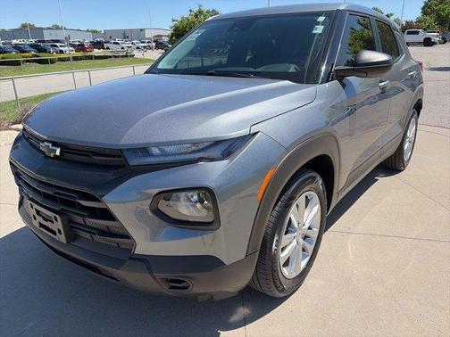 Steel Metallic 2021 Chevrolet Trailblazer LS