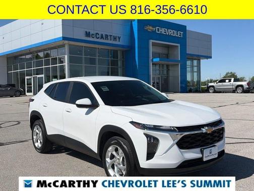 Summit White 2024 Chevrolet Trax LS