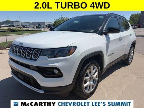 Bright White Clearcoat 2025 Jeep Compass Limited