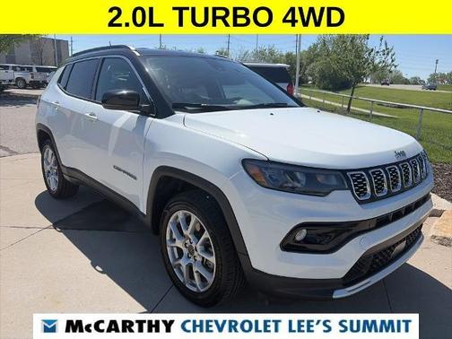 Bright White Clearcoat 2025 Jeep Compass Limited