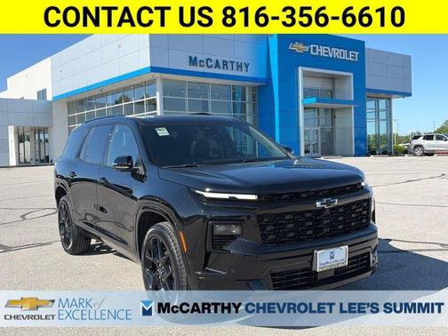 Mosaic Black Metallic 2026 Chevrolet Traverse RS