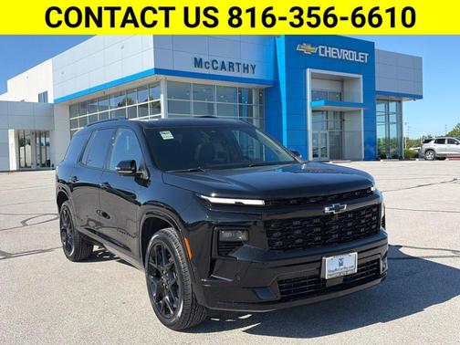 Mosaic Black Metallic 2026 Chevrolet Traverse RS