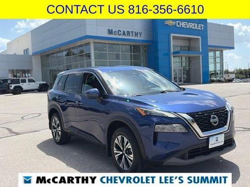 Caspian Blue Metallic 2021 Nissan Rogue SV