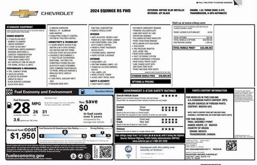 2024 Chevrolet Equinox RS