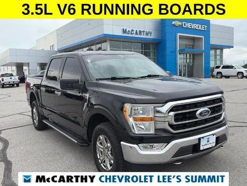 Black Metallic 2021 Ford F-150 XLT