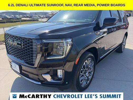 Onyx Black 2023 GMC Yukon XL Denali Ultimate