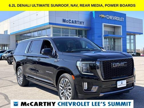Onyx Black 2023 GMC Yukon XL Denali Ultimate
