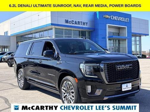 Onyx Black 2023 GMC Yukon XL Denali Ultimate